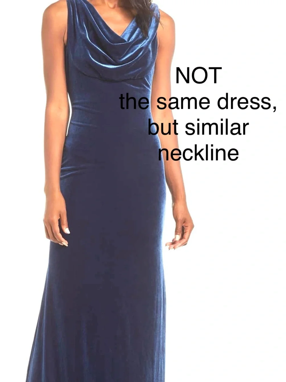 NWT Abercrombie & Fitch UK Gemstone Blue Dress, Summer Wedding Prom Formal Gown - Picture 12 of 12